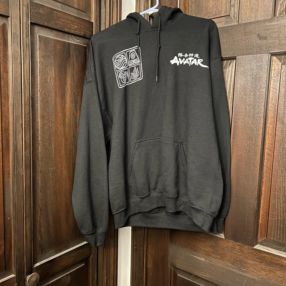 Gildan Black Avatar Hoodie for Men